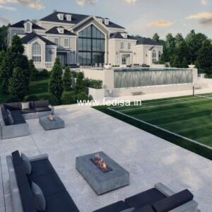 Exterior House Luxury Villa Luxury  House House Front Design Home Front Design-4267