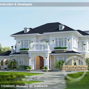 Exterior House Luxury Villa Luxury  House House Front Design Home Front Design-4275