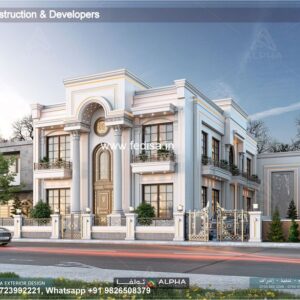 Exterior House Luxury Villa Luxury  House House Front Design Home Front Design-4282