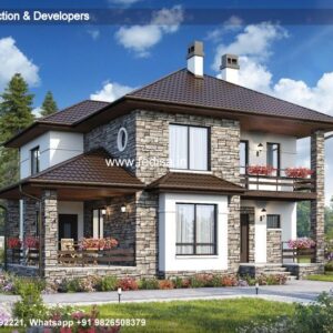 Exterior House Luxury Villa Luxury  House House Front Design Home Front Design-4292