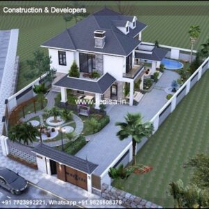 Exterior House Luxury Villa Luxury  House House Front Design Home Front Design-4341