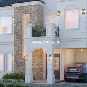 Exterior House Luxury Villa Luxury  House House Front Design Home Front Design-4348