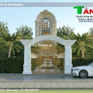 Exterior House Luxury Villa Luxury  House House Front Design Home Front Design-4385