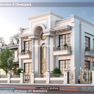 Exterior House Luxury Villa Luxury  House House Front Design Home Front Design-4426
