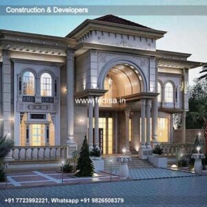 Exterior House Luxury Villa Luxury  House House Front Design Home Front Design-4459