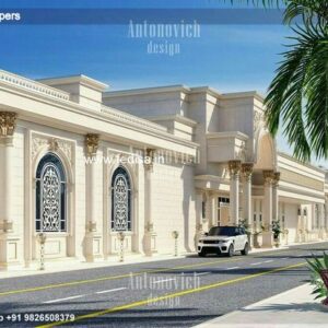 Exterior House Luxury Villa Luxury  House House Front Design Home Front Design-4484