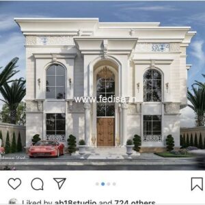 Exterior House Luxury Villa Luxury  House House Front Design Home Front Design-4515