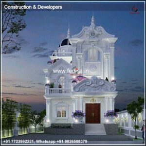 Exterior House Luxury Villa Luxury  House House Front Design Home Front Design-4649