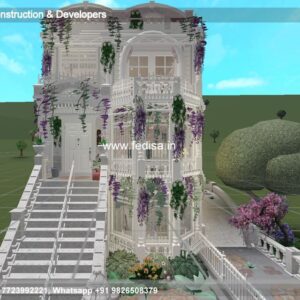 Exterior House Luxury Villa Luxury  House House Front Design Home Front Design-4653