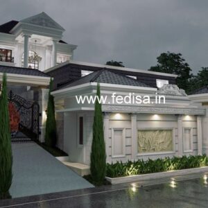 Exterior House Luxury Villa Luxury  House House Front Design Home Front Design-4731