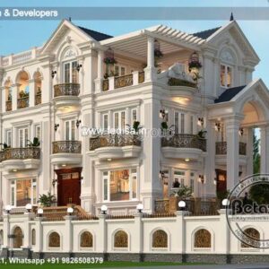 Exterior House Luxury Villa Luxury  House House Front Design Home Front Design-4734
