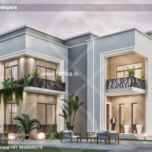 Exterior House Luxury Villa Luxury  House House Front Design Home Front Design-4751