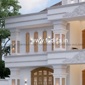 Exterior House Luxury Villa Luxury  House House Front Design Home Front Design-4757