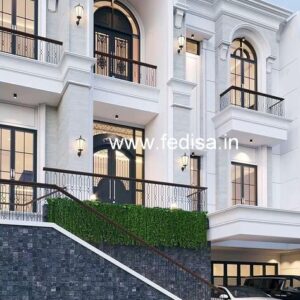 Exterior House Luxury Villa Luxury  House House Front Design Home Front Design-4784