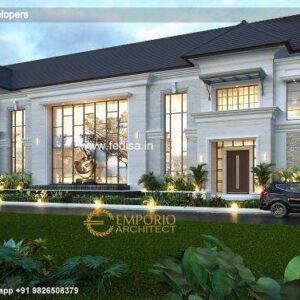 Exterior House Luxury Villa Luxury  House House Front Design Home Front Design-4809