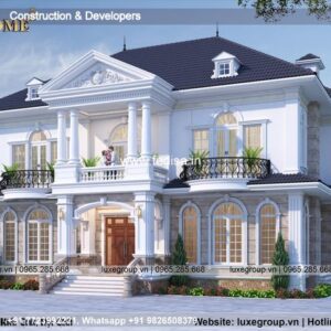Exterior House Luxury Villa Luxury  House House Front Design Home Front Design-4853