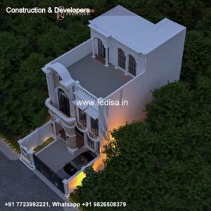 Exterior House Luxury Villa Luxury  House House Front Design Home Front Design-4855