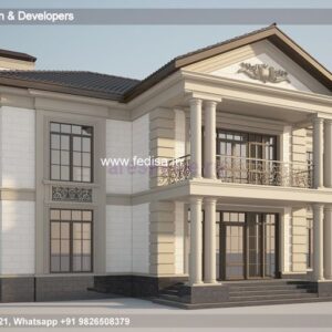 Exterior House Luxury Villa Luxury  House House Front Design Home Front Design-4856