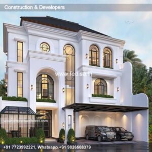 Exterior House Luxury Villa Luxury  House House Front Design Home Front Design-4858