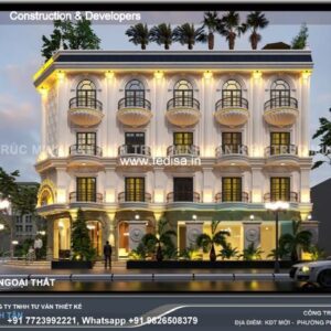 Exterior House Luxury Villa Luxury  House House Front Design Home Front Design-4874