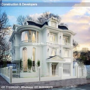 Exterior House Luxury Villa Luxury  House House Front Design Home Front Design-4954