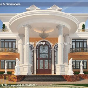 Exterior House Luxury Villa Luxury  House House Front Design Home Front Design-4961