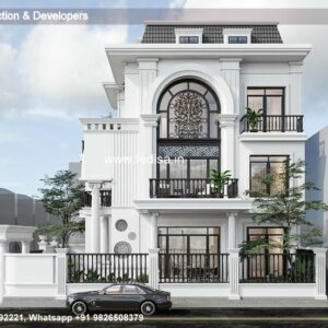 Exterior House Luxury Villa Luxury  House House Front Design Home Front Design-4981