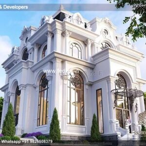 Exterior House Luxury Villa Luxury  House House Front Design Home Front Design-5018
