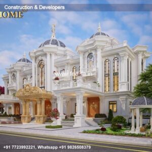 Exterior House Luxury Villa Luxury  House House Front Design Home Front Design-5019