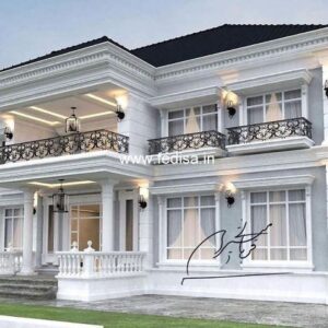 Exterior House Luxury Villa Luxury  House House Front Design Home Front Design-5047