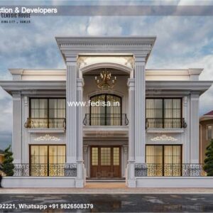 Exterior House Luxury Villa Luxury  House House Front Design Home Front Design-5052