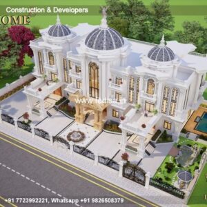 Exterior House Luxury Villa Luxury  House House Front Design Home Front Design-5063