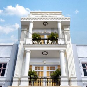 Exterior House Luxury Villa Luxury  House House Front Design Home Front Design-5069