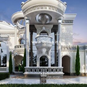 Exterior House Luxury Villa Luxury  House House Front Design Home Front Design-5169