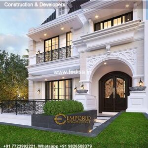 Exterior House Luxury Villa Luxury  House House Front Design Home Front Design-5194