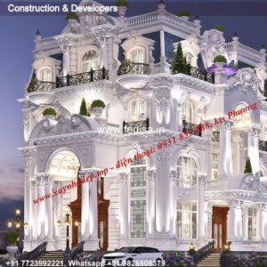 Exterior House Luxury Villa Luxury  House House Front Design Home Front Design-5207