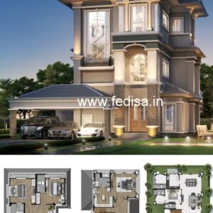 Exterior House Luxury Villa Luxury  House House Front Design Home Front Design-5210
