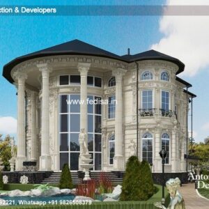 Exterior House Luxury Villa Luxury  House House Front Design Home Front Design-5321