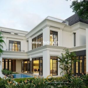 Exterior House Luxury Villa Luxury  House House Front Design Home Front Design-5338