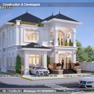Exterior House Luxury Villa Luxury  House House Front Design Home Front Design-5346
