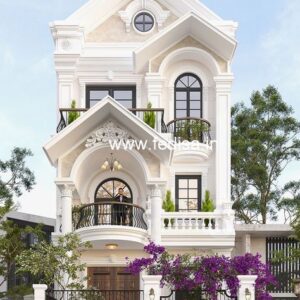 Exterior House Luxury Villa Luxury  House House Front Design Home Front Design-5363