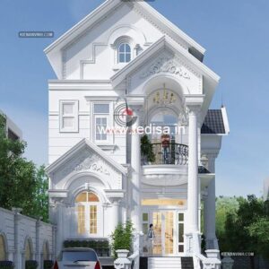 Exterior House Luxury Villa Luxury  House House Front Design Home Front Design-5386