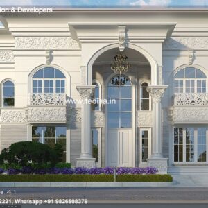 Exterior House Luxury Villa Luxury  House House Front Design Home Front Design-5451