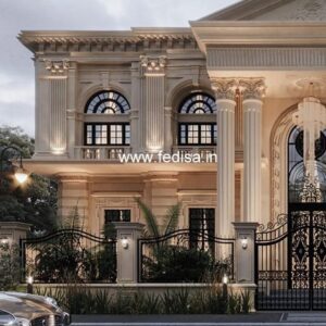 Exterior House Luxury Villa Luxury  House House Front Design Home Front Design-5461