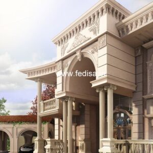 Exterior House Luxury Villa Luxury  House House Front Design Home Front Design-5507