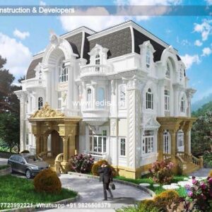 Exterior House Luxury Villa Luxury  House House Front Design Home Front Design-5550