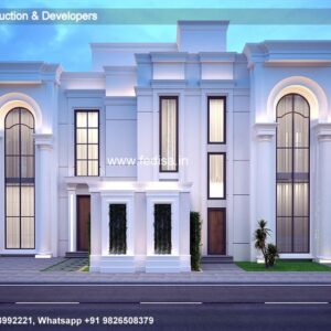 Exterior House Luxury Villa Luxury  House House Front Design Home Front Design-5606