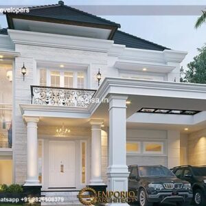 Exterior House Luxury Villa Luxury  House House Front Design Home Front Design-5652