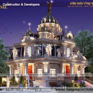 Exterior House Luxury Villa Luxury  House House Front Design Home Front Design-5654