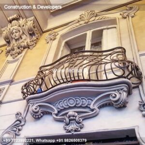 Exterior House Luxury Villa Luxury  House House Front Design Home Front Design-5657